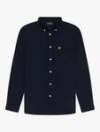 Хлопковая рубашка Oxford Lyle & Scott, Dark Navy - фото 5