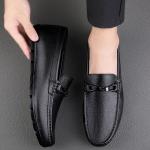 Devanro Мокасины мужские черные, цвет Black - фото 4