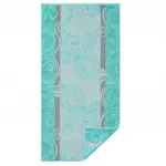 Полотенце Cawö, Wintertürkis-gemustert - фото