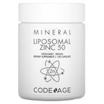 Codeage Liposomal цинк 50 без ГМО веганский, 100 капсул - фото 2