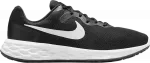 Кроссовки Nike Revolution 6 Extra Wide 'Black White', черный - фото