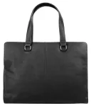 Шоппер BODENSCHATZ, натуральная кожа, черный - фото 5