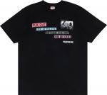Футболка Supreme Joie De Vivre Tee 'Black', черный - фото