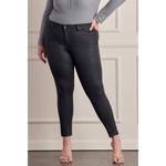 Джинсы Super Skinny с покрытием - Plus In Black KanCan - фото