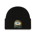 Мужская черная вязаная шапка Green Bay Packers 2022 Salute To Service New Era - фото 3