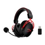 Наушники игровые HyperX Cloud Alpha Wireless, черный/красный - фото 2