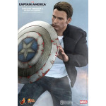 Фигурка Hot Toys Marvel, Captain America The Winter Soldier Captain America & Steve Rogers MMS243, 31 см - фото 3