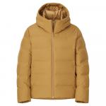 Пуховик Uniqlo Seamless Down 3D Cut, 46 желтый - фото