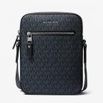 Сумка Michael Kors Henry Logo, синий/черный - фото