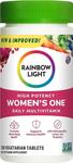 Мультивитамины для женщин Rainbow Light High Potency Immune Support Non-GMO Vegetarian, 150 таблеток - фото