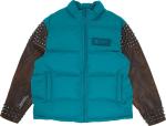 Куртка Supreme x UNDERCOVER Puffer Jacket Teal, бирюзовый - фото
