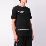 Футболка ice man short sleeve mens normal fit Off-White, черный - фото 3