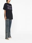 Versace logo-print cotton T-shirt, черный - фото 4