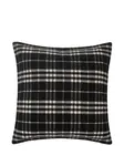 Клетчатая подушка (52 x 52 см) BURBERRY, черный - фото