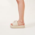 Шлепанцы Compass женские белые Smfk - фото 6