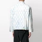 Мужская джинсовая куртка Off-White, голубой - фото 3