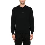 Свитшот с принтом логотипа STONE ISLAND, черный - фото 2