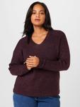 Свитер Vero Moda Curve, бургундия - фото 3