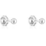 Серьги Tous 3 mm White Gold Basics, белое золото - фото 3