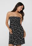 Платье Tezenis Day dress, Black/Mottled Anthracite - фото 4