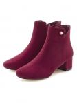 Ботильоны LASCANA, бордо - фото