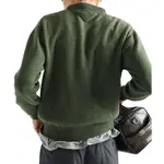 PRADA Кашемировый свитер мужской Army Green - фото 5