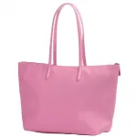 LACOSTE Синтетическая кожаная сумка-шоппер, Pink - фото 3