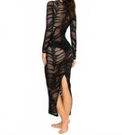 "Lacey Nights" Макси-платье в черном цвете Beach Bunny - фото 2