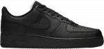 Кроссовки Nike Air Force 1 '07 'Triple Black', черный - фото