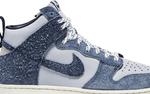 Кроссовки Nike Notre x Dunk High 'Midnight Navy', синий - фото 3