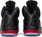 Кроссовки Air Jordan 5 Retro Satin Bred, черный - фото 6