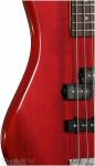 Бас-гитара Ibanez Gio GSR200TR - прозрачная красная - фото 4