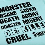 Футболка Supreme Monster, бирюзовый - фото 3