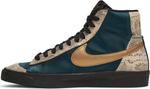 Кроссовки Nike Wmns Blazer Mid '77 'Lucha Libre', бирюзовый - фото 4