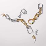 Звено для браслета Pandora ME Rectangular Openable, золото - фото 5