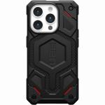 Чехол UAG Monarch Pro для iPhone 15 Pro, Kevlar Black - фото 2