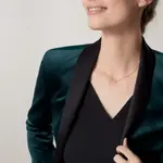 Колье Cartier d'Amour, розовое золото/сапфир - фото 5