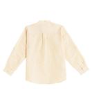 Рубашка jazmin в полоску из льна и хлопка La Coqueta, желтый - фото 3