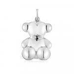 Подвеска Tous Extra Large Bear Bold Bear, серебро - фото