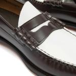 Лоферы Bass Weejuns Larson Penny, темно-коричневый/белый - фото 5