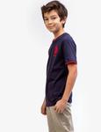Футболка U.S. Polo Assn. Boys Basic V-neck, темно-синий - фото 2