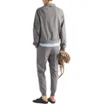 Шерстяные брюки PRADA, серый - фото 4