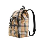 Burberry Женский желтый тканевый рюкзак - фото 4