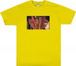 Футболка Supreme Split Tee 'Yellow', желтый - фото