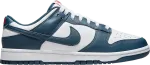 Кроссовки Nike Dunk Low 'Valerian Blue', синий - фото