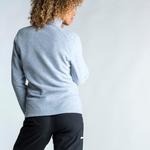 Куртка флисовая парусная женская 100 серая TRIBORD - фото 5