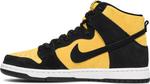 Кроссовки Nike Dunk High Pro SB 'Reverse Goldenrod', черный - фото 4