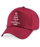 Бейсбольная кепка I Can't Keep Calm Football Dad 60 SECOND MAKEOVER, коричневый - фото