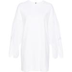 Макс Мара логотип принт платье-свитер MaxMara, белый - фото