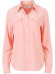 Equipment шелковая рубашка Signature, розовый - фото